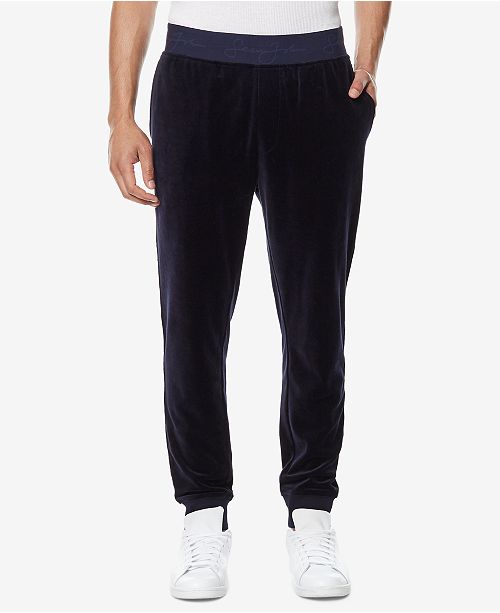 Sean John Men's ClassicFit Velour Travel Jogger Pants, Created for