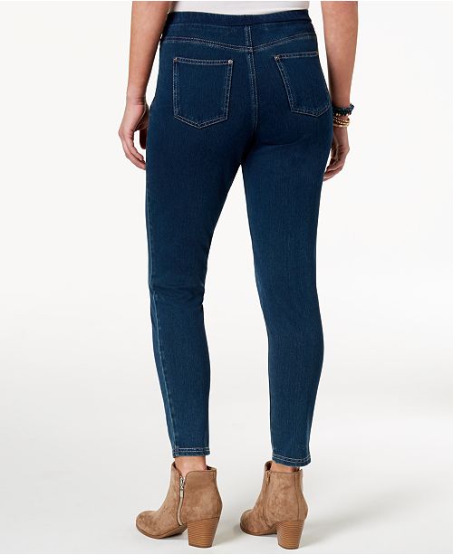Style & Co Petite Denim Leggings, Created for Macy's & Reviews - Pants ...