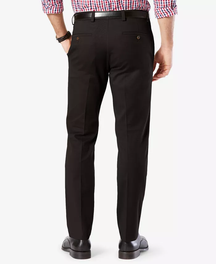 Men's Easy Slim Fit Khaki Stretch Pants - thumbnail 3