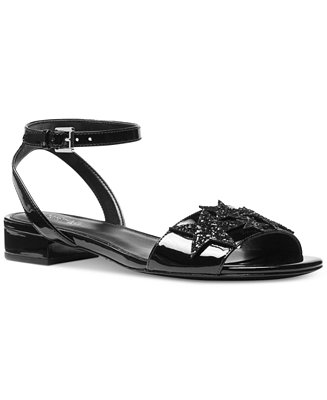 Michael Kors Lexie Flat Sandals - Macy's