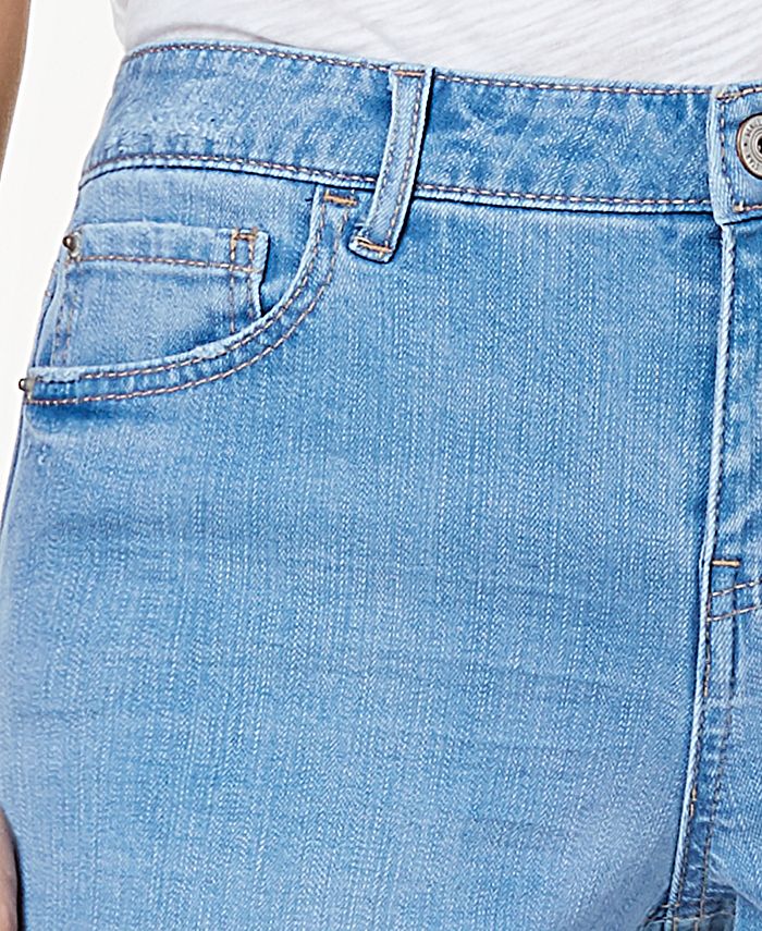 Vanilla Star Juniors' Studded Skinny Cropped Jeans - Macy's