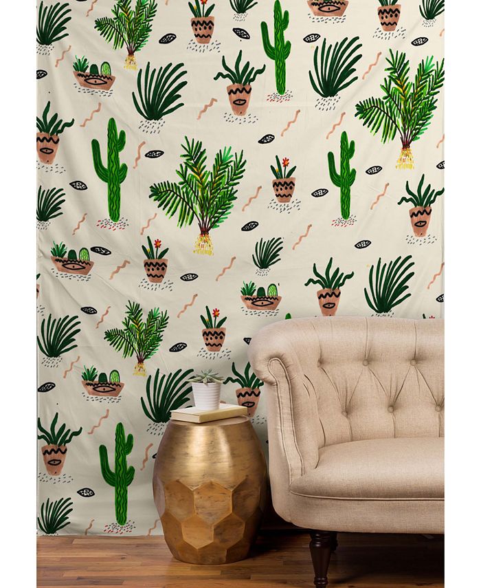Deny Designs - Kris Tate Plants Are My Friends Tapestry