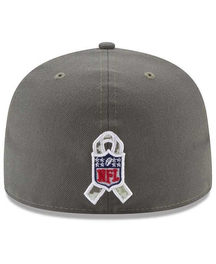 New Era Green Bay Packers Salute To Service 59FIFTY Fitted Cap ...
