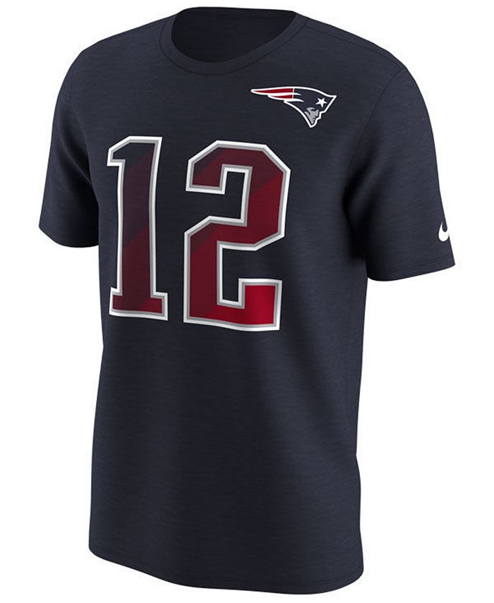 Nike Men's Tom Brady New England Patriots Pride Name and Number Prism T ...