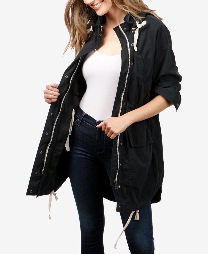 Lucky brand 2025 hooded utility jacket