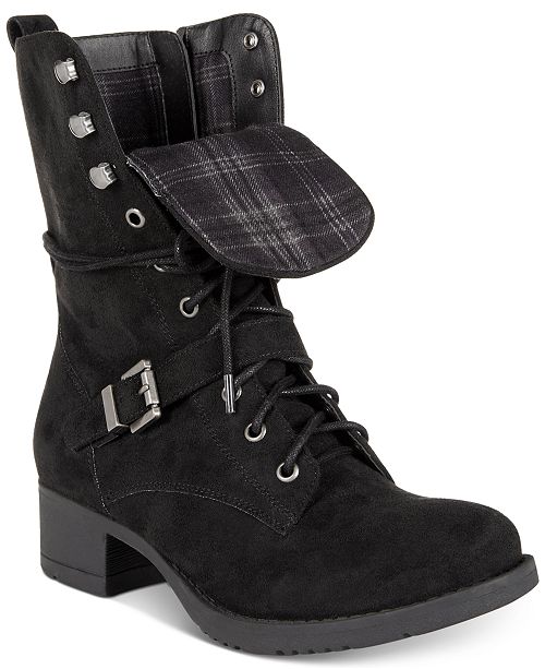 macys patent leather boots