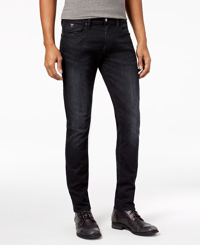 GUESS Men's Skinny Fit Stretch Jeans & Reviews - Jeans - Men - Macy's