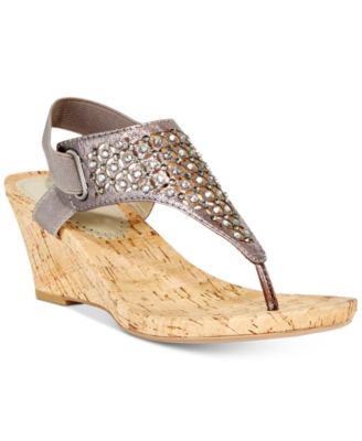 macy's white mountain sandals