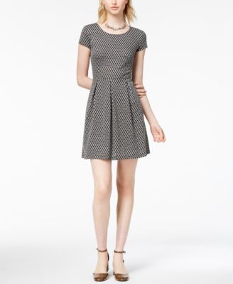 Maison Jules - Textured Pleated Dress