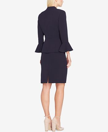 Tahari ASL Bell-Sleeve Skirt Suit - Macy's
