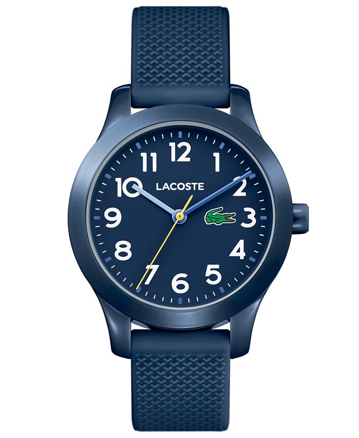 Udholde midnat rig Lacoste Kids' 12.12 Blue Silicone Strap Watch 32mm & Reviews - All Kids'  Accessories - Kids - Macy's