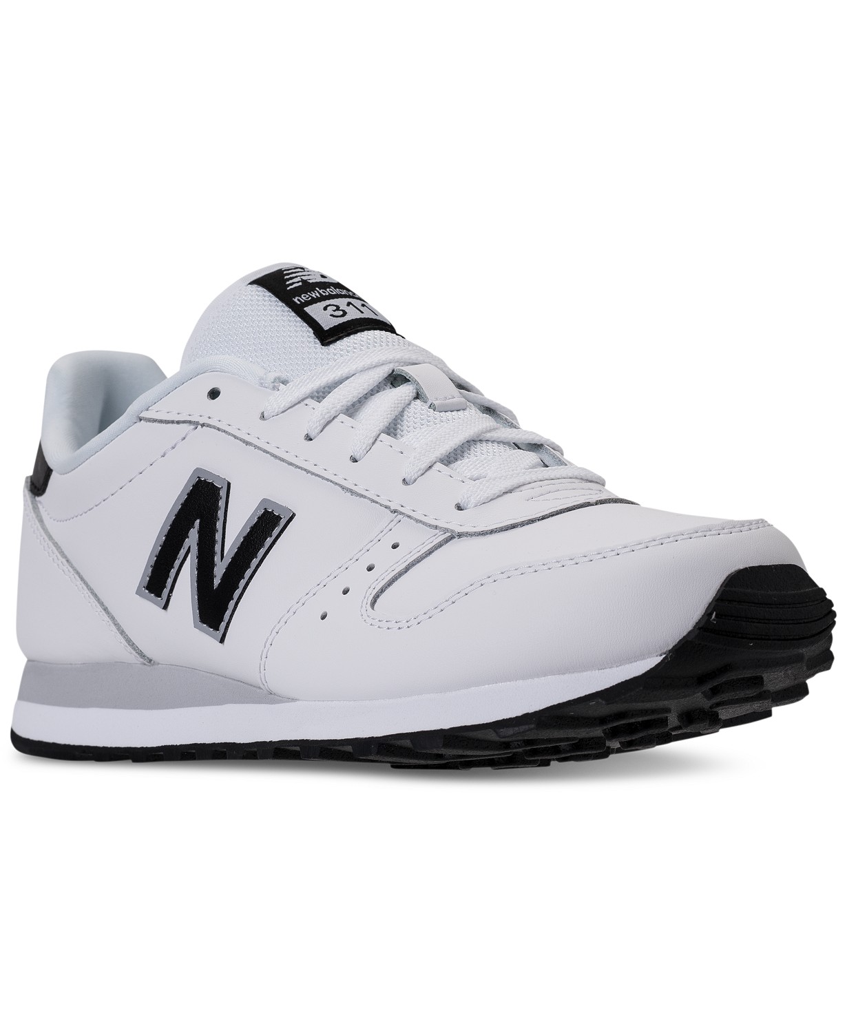 New Balance Men's 311 Leather Casual Sneakers