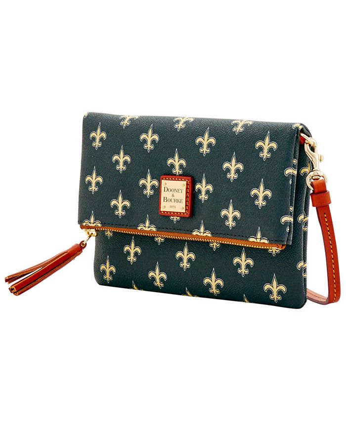 Dooney & Bourke New Orleans Saints Foldover Crossbody Purse Macy's