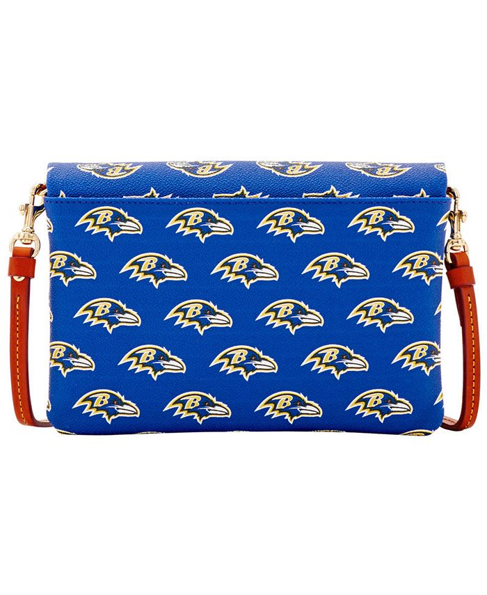 Dooney & Bourke Baltimore Ravens Foldover Crossbody Purse Macy's