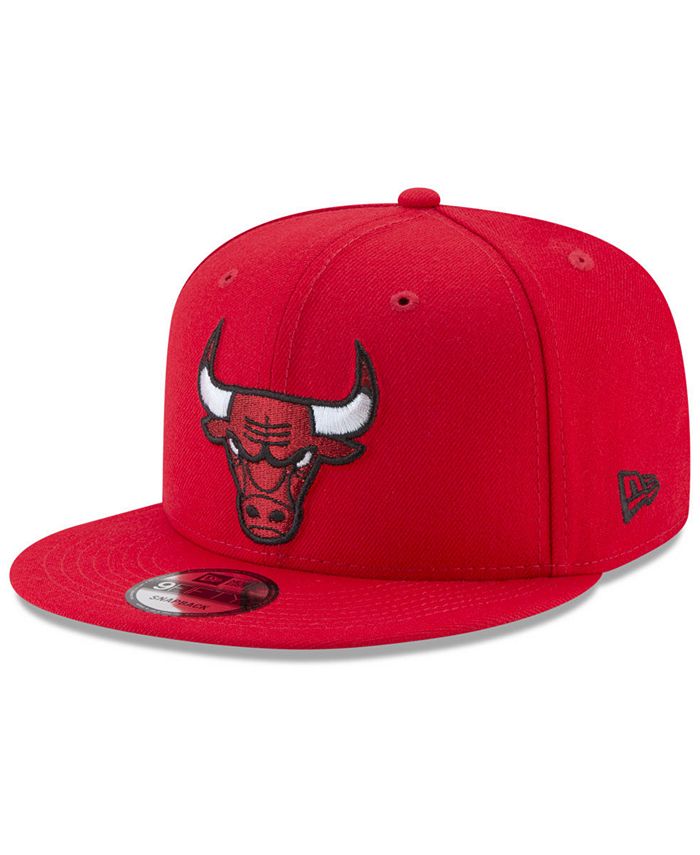 New Era Chicago Bulls Team Metallic 9FIFTY Snapback Cap - Macy's