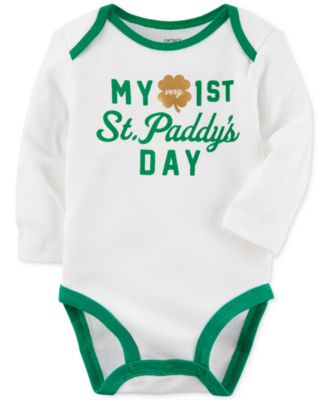 Carter's Graphic-Print Cotton Bodysuit, Baby Boys And Baby Girls - Macy's