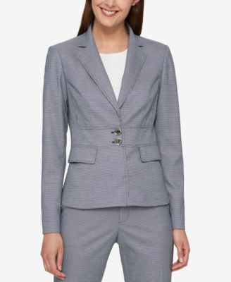 Tommy Hilfiger - Houndstooth-Print Blazer
