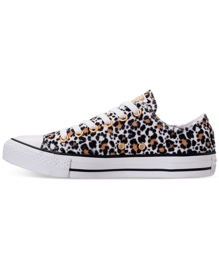 Converse Women's Chuck Taylor Ox Animal Casual Sneakers from Finish ...