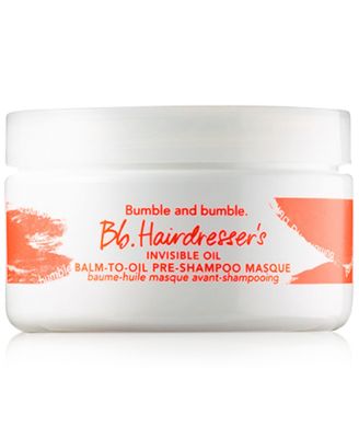 Bumble & Bumble - Bumble and Bumble Hairdresser's Invisible Oil Balm-To-Oil Pre-Shampoo Masque
