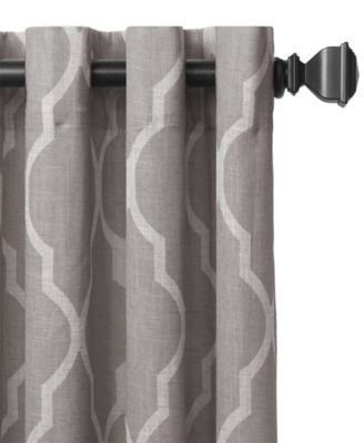 Medalia Geometric Window Curtain Panel