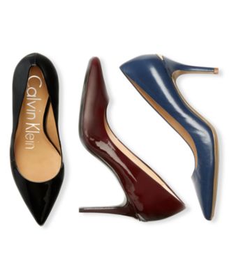 calvin klein gayle pointed toe pumps