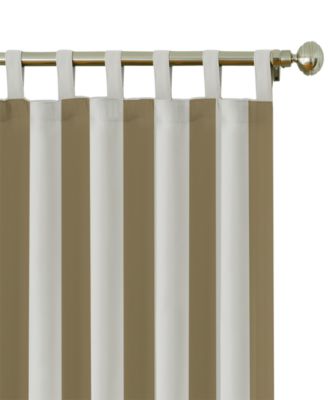 Highland Stripe Indoor/Outdoor Window Curtain