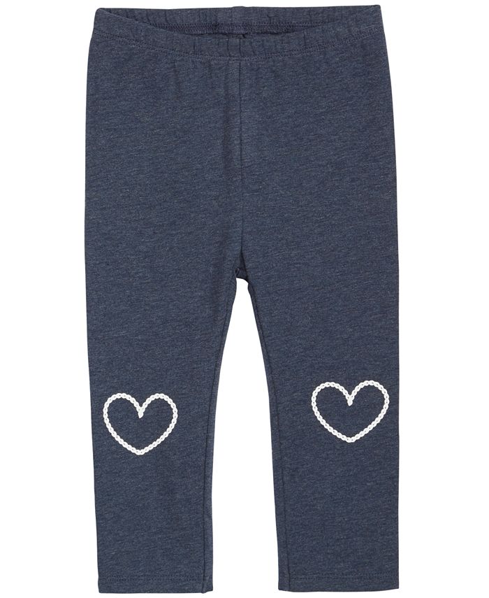 First Impressions Baby Girls Textured Leggings Blue Size 36mos