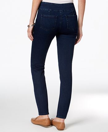 Charter Club Cambridge Pull-On Skinny Ankle Jeans, Created for Macy's ...