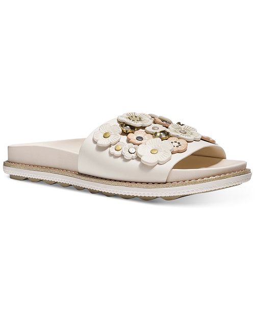 COACH Sport Slide Sandals & Reviews Sandals & Flip Flops Shoes Macy's