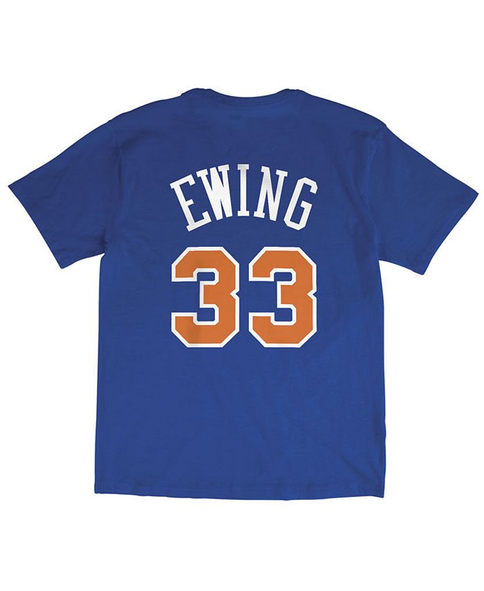 Mitchell & Ness Men's Patrick Ewing New York Knicks Hardwood Classic Player  T-Shirt - Macy's