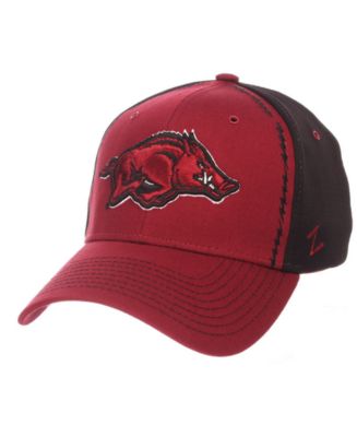 Zephyr Arkansas Razorbacks Pattern Pipe Stretch Cap - Macy's