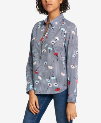 Tommy Hilfiger - Cotton Printed Utility Top