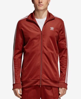 adidas beckenbauer sweatshirt red