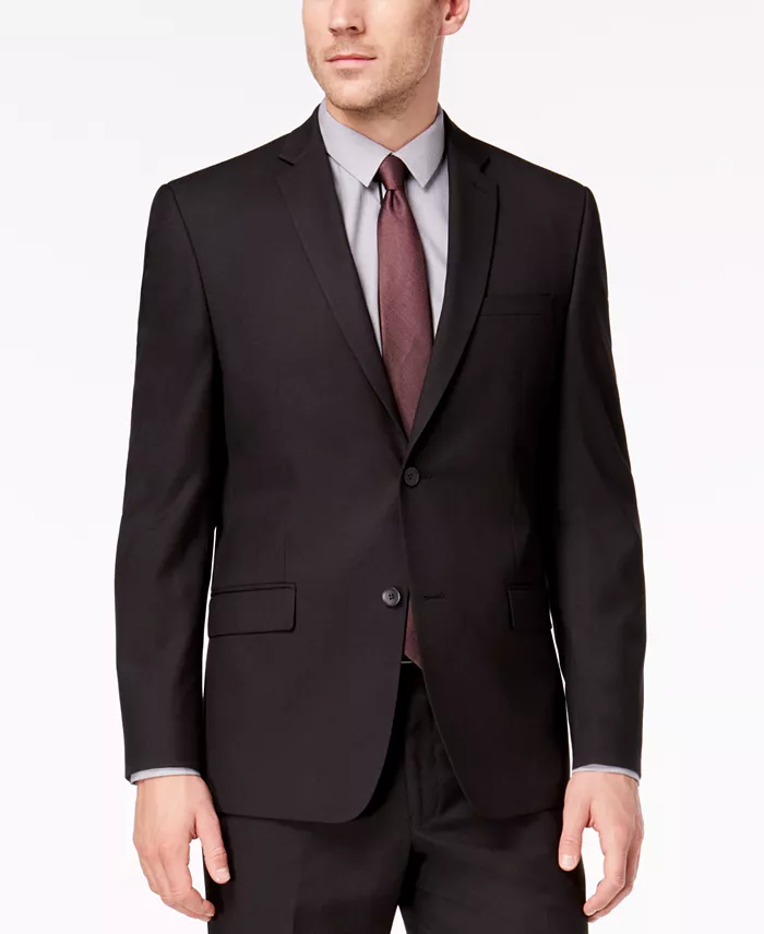 by Andrew Marc Men's Slim Fit 2-Piece Suit - thumbnail 3