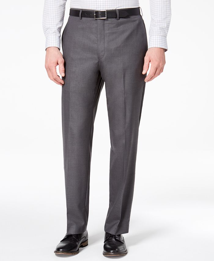 Marc New York by Andrew Marc Men's Classic-Fit Stretch Medium Gray ...