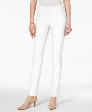 image of Charter Club Chelsea Tummy Control Skinny-Leg Ankle Pants, Created for Macy-s