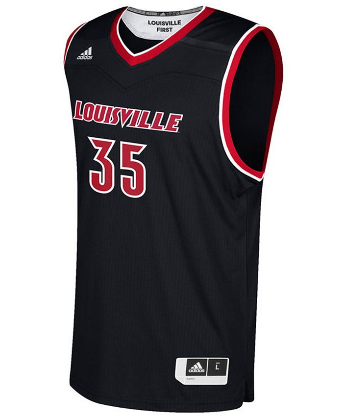 adidas Louisville Fleece Hoodie - Black, Men's Basketball