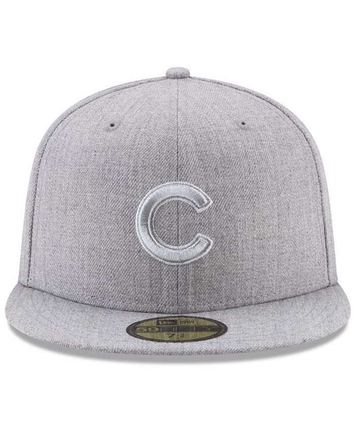 New Era Chicago Cubs Pure Silver 59FIFTY Fitted Cap & Reviews - Sports ...