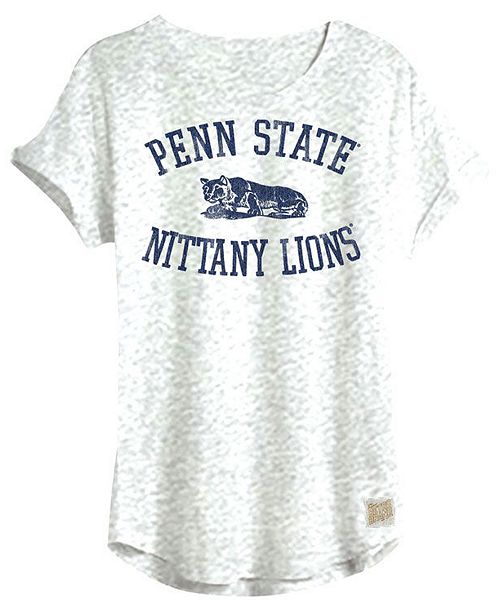 Women S Penn State Nittany Lions Slub Rolled Sleeve T Shirt