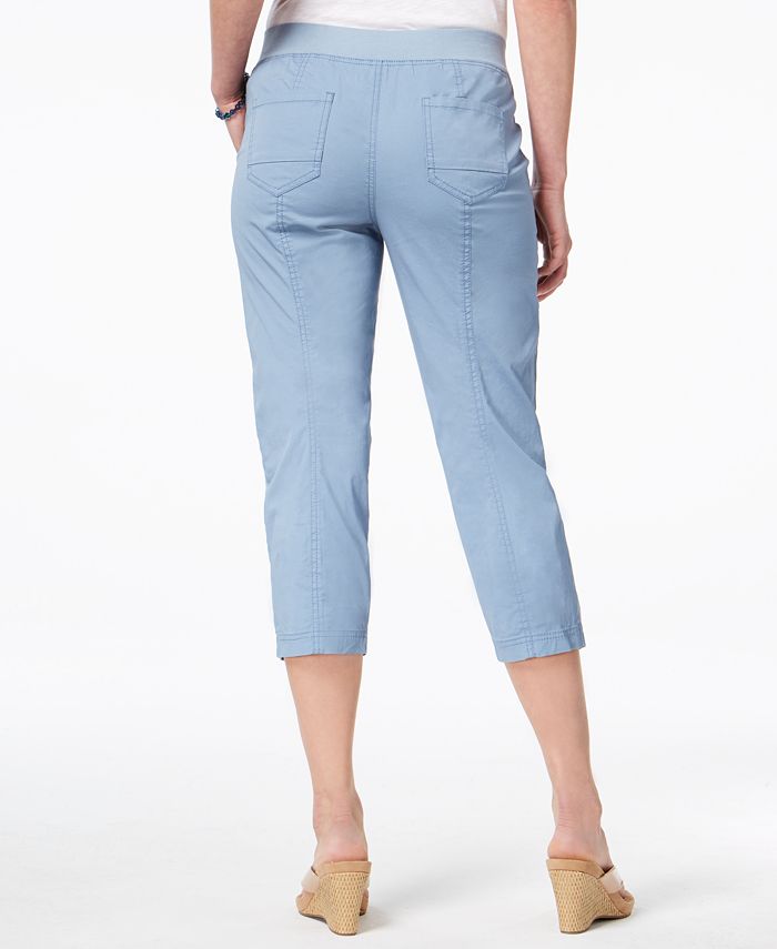 Style & Co Ruched Capri Pants, Created for Macy's - Macy's