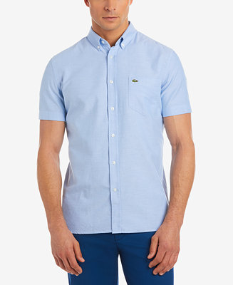 Lacoste Men's Oxford Shirt - Macy's