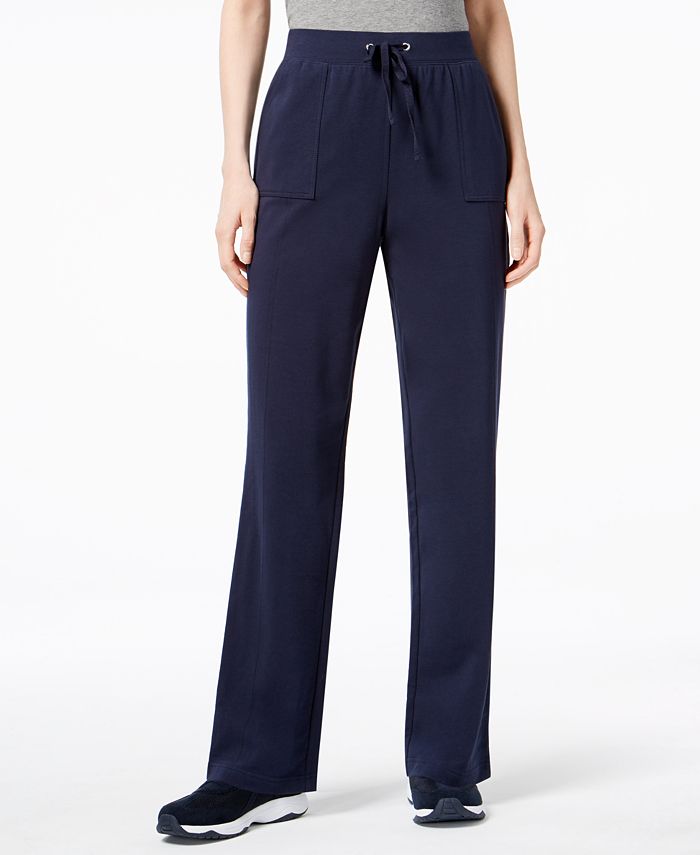karen scott french terry pants