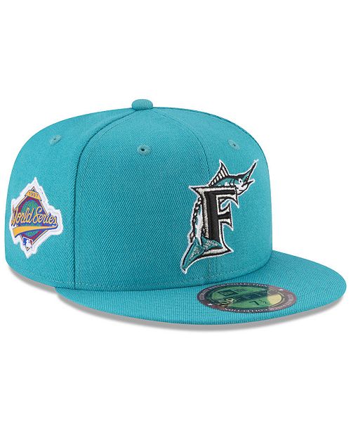 New Era Florida Marlins Ultimate Patch Collection World Series 2 0 59fifty Fitted Cap Reviews Sports Fan Shop By Lids Men Macy S