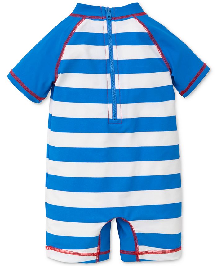 Little Me Striped Crab Rash Guard Swimsuit, Baby Boys Macy's