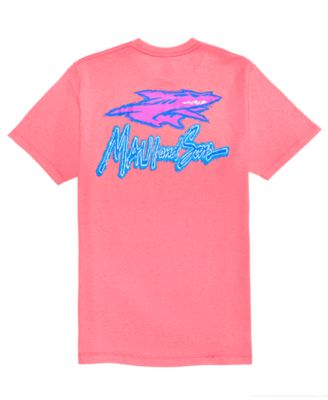 Maui and Sons - Men's Shark Corp Logo-Print T-Shirt