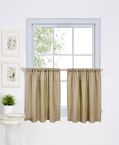 Elrene Cameron 30 Quot X 36 Quot Tier Window Treatments For