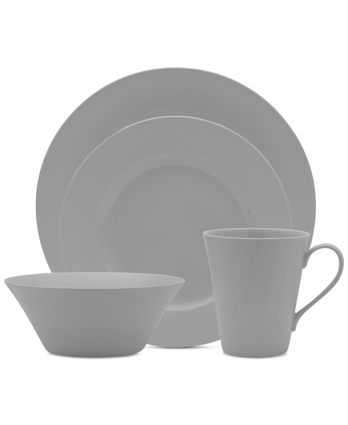 Delray Grey 4-Pc. Place Setting - Grey