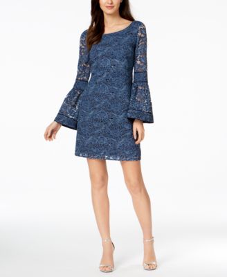 laundry by shelli segal floral print mock neck maxi dress