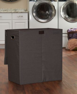Collapsible Double Laundry Hamper Sorter