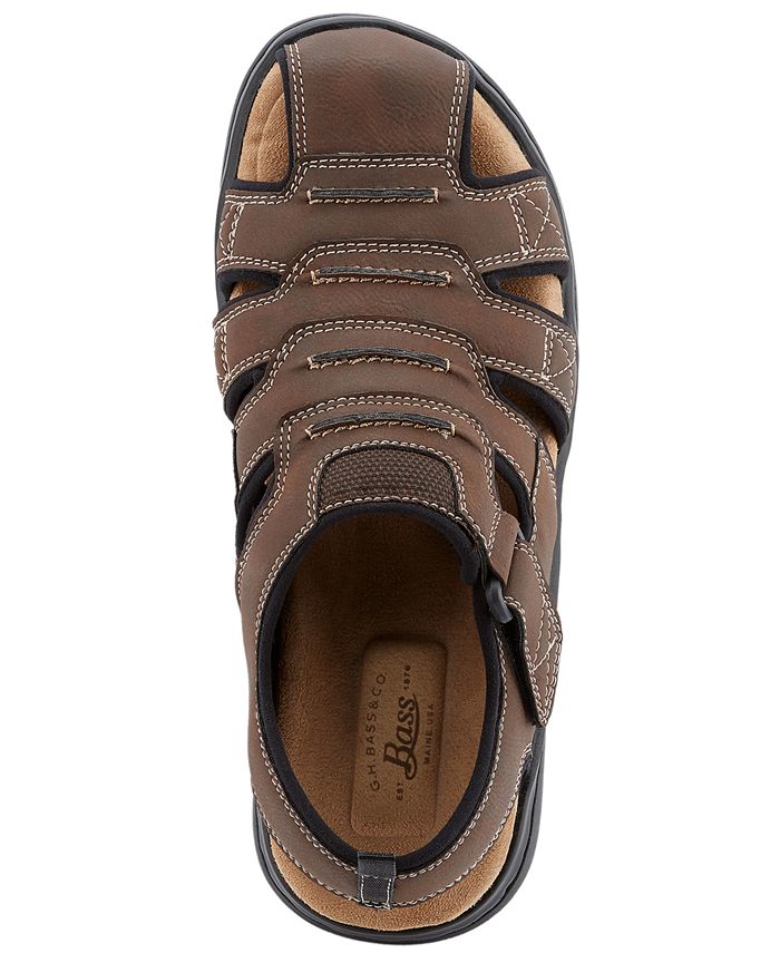 bass sandals fish